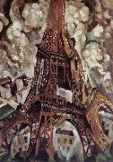Delaunay, Robert Eiffel Tower Sweden oil painting artist